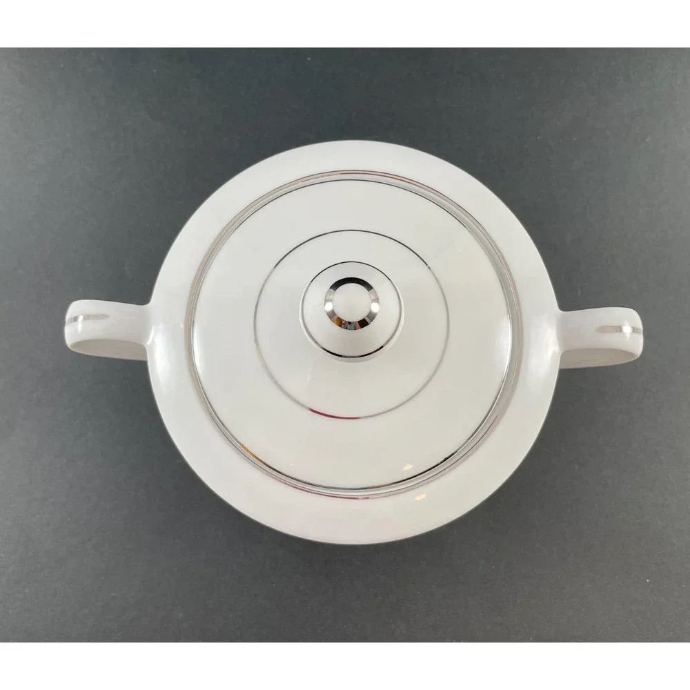 M Fine China rosemary pattern